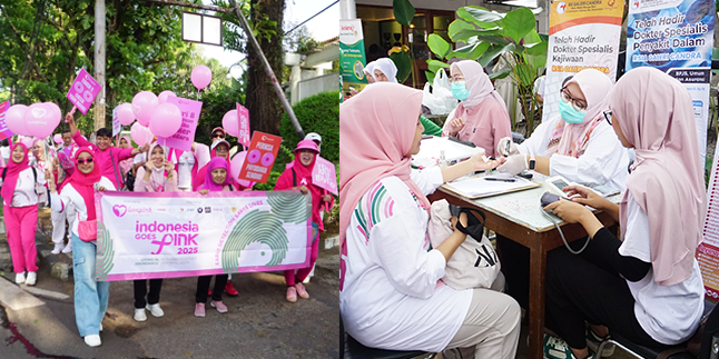 Jadi Sponsor Lovepink, Rumah Sakit Galeri Candra Medical Check Up Gratis di Event Indonesia Goes Pink 2025
