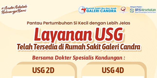 Promo Special Price Layanan USG 2D dan USG 4D!!!